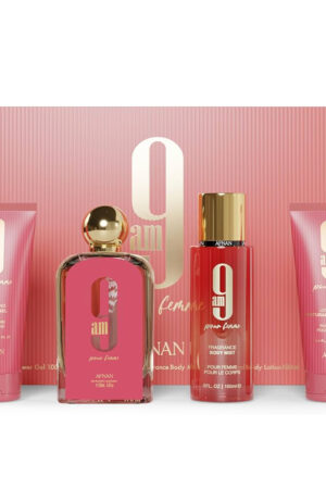 Afnan 9AM Gift Set Women (4 Pieces) - Perfumes Wholesale USA