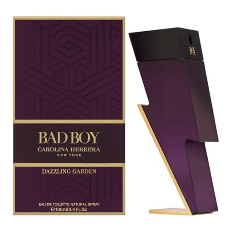 Carolina Herrera Bad Boy Dazzling Garden 3.4 Oz Eau De Toilette - Perfumes Wholesale USA