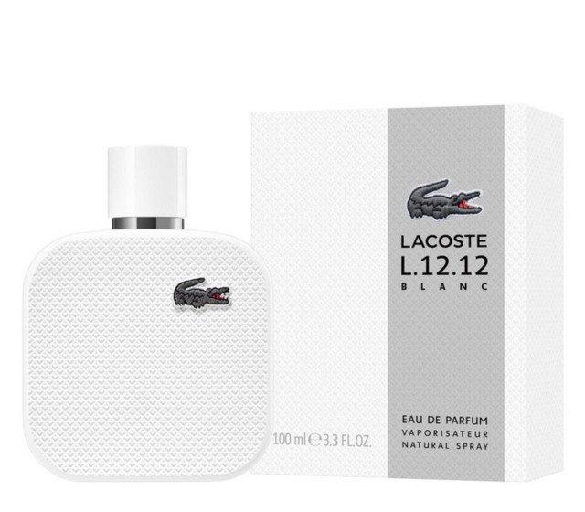 Lacoste L.12.12 Blanc Men 3.3 Oz Eau De Toilette - Perfumes Wholesale USA