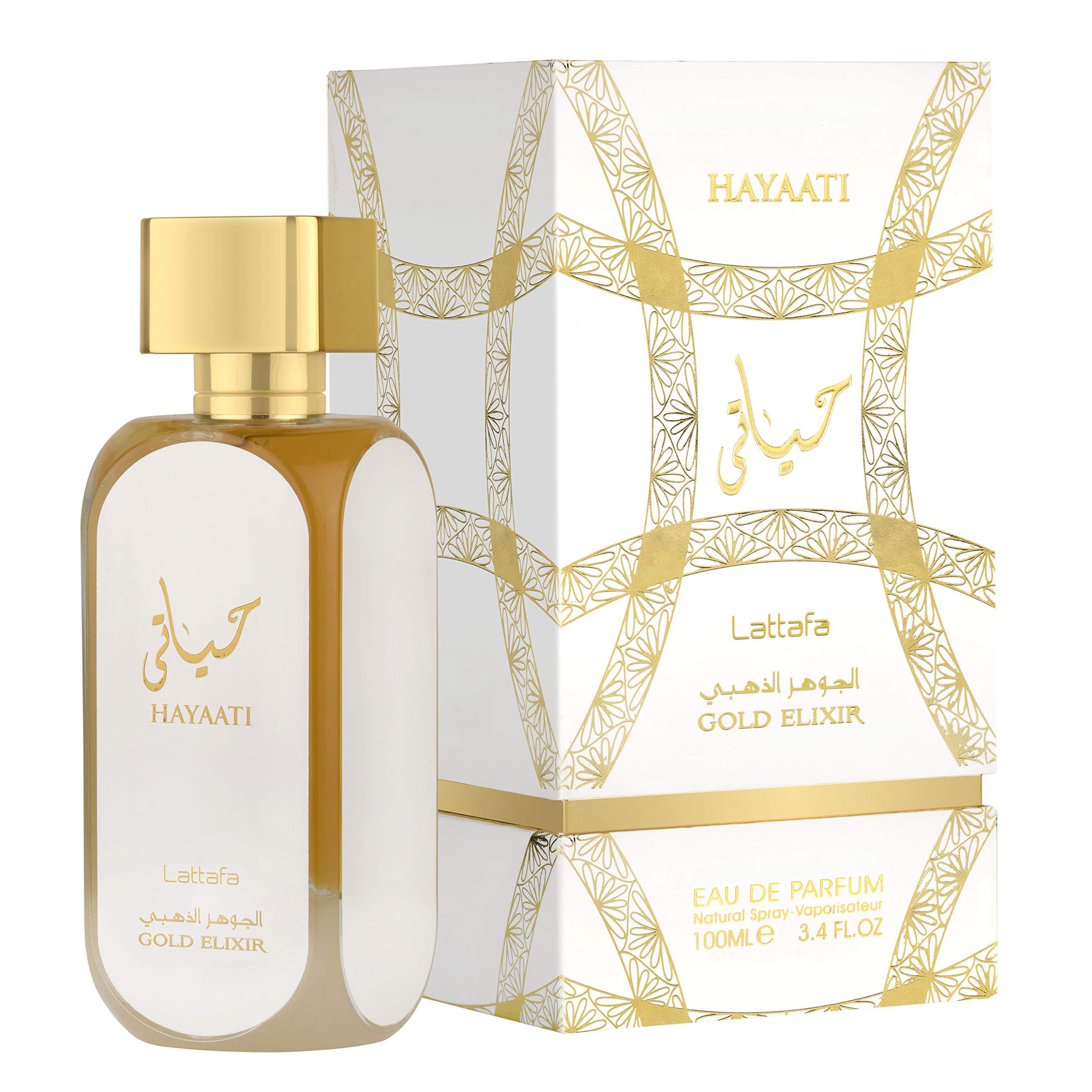 Lattafa Hayaati Gold Elixir 3.4 Oz Eau de Parfum - Perfumes Wholesale USA