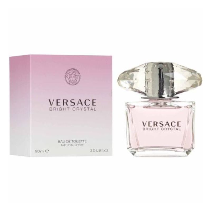 Versace Bright Crystal 3 Oz Eau de Toilette - Perfumes Wholesale USA